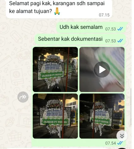 Pengiriman Papan Bunga Selamat Ancol Dreamland