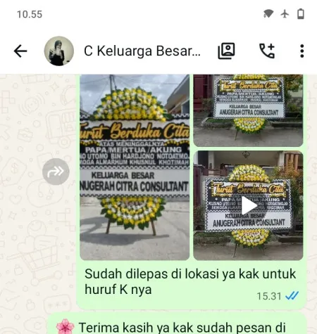Pengiriman Papan Bunga Duka Ancol Dreamland