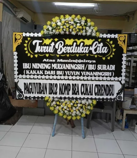 Papan Bunga Duka Ancol Dreamland