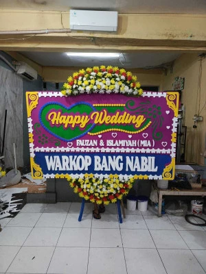 Papan Bunga di Ancol Dreamland